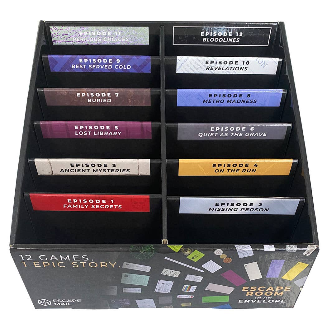 Escape Mail - Wholesale Board Game - Family Secrets Retail Starter Set10