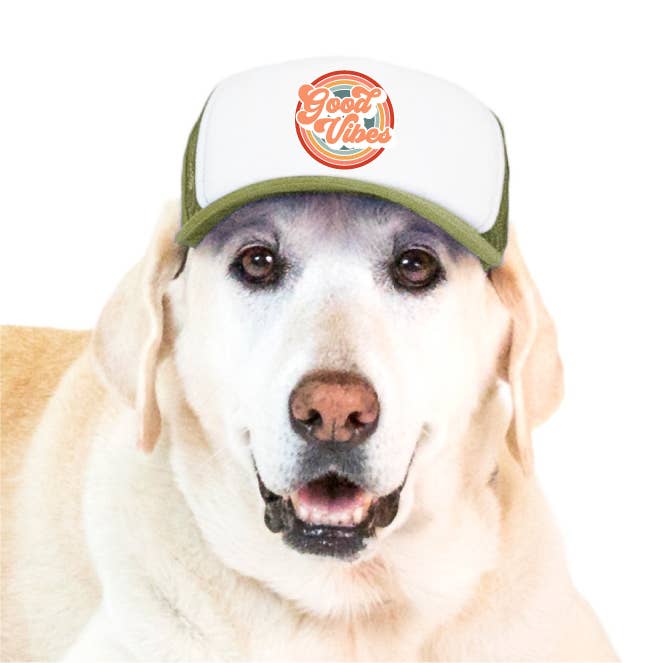 Good Vibes | Trucker Hat for Dogs for wholesale by PupLid