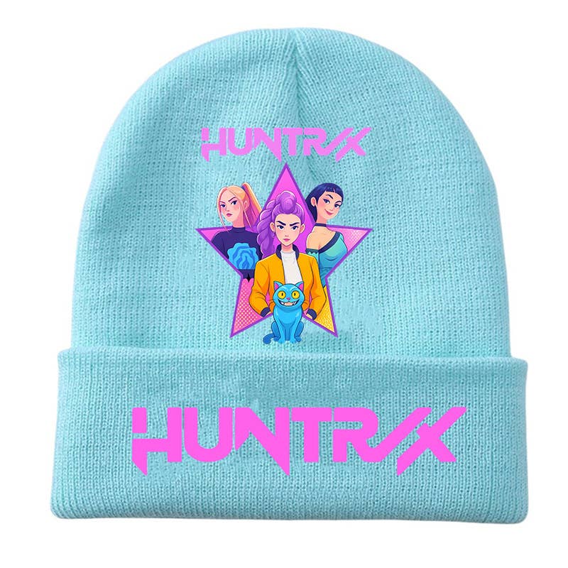 Lilyrosy（Duty free) - Wholesale Beanie - Kids - K-POP Demon Hunters Custom Knit Beanie,Adult & Kids Friendly16