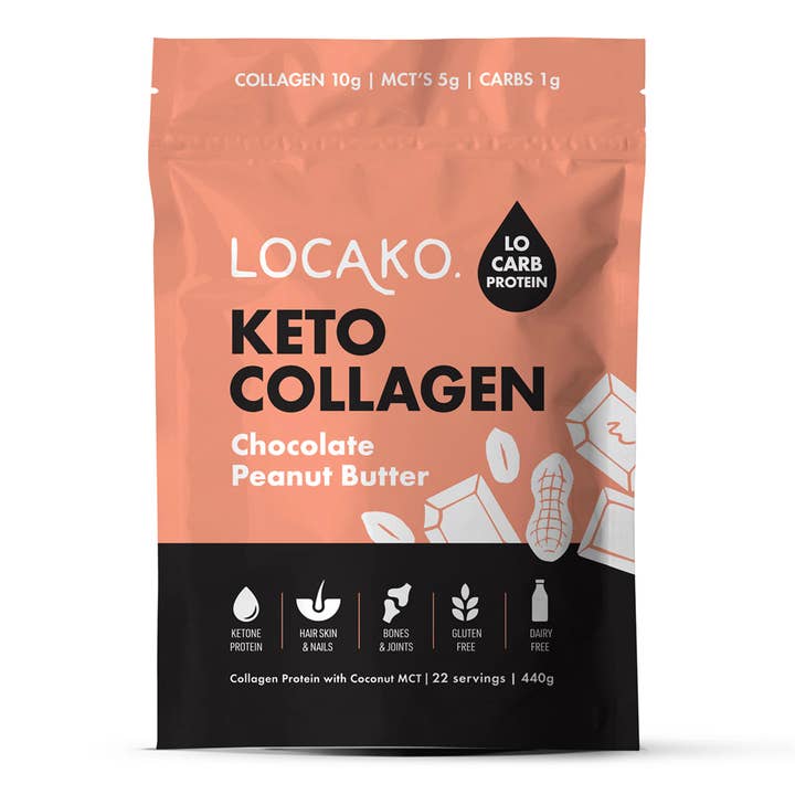 Locako - Wholesale Protein/Superfood Powder - Keto Collagen Chocolate Peanut Butter
