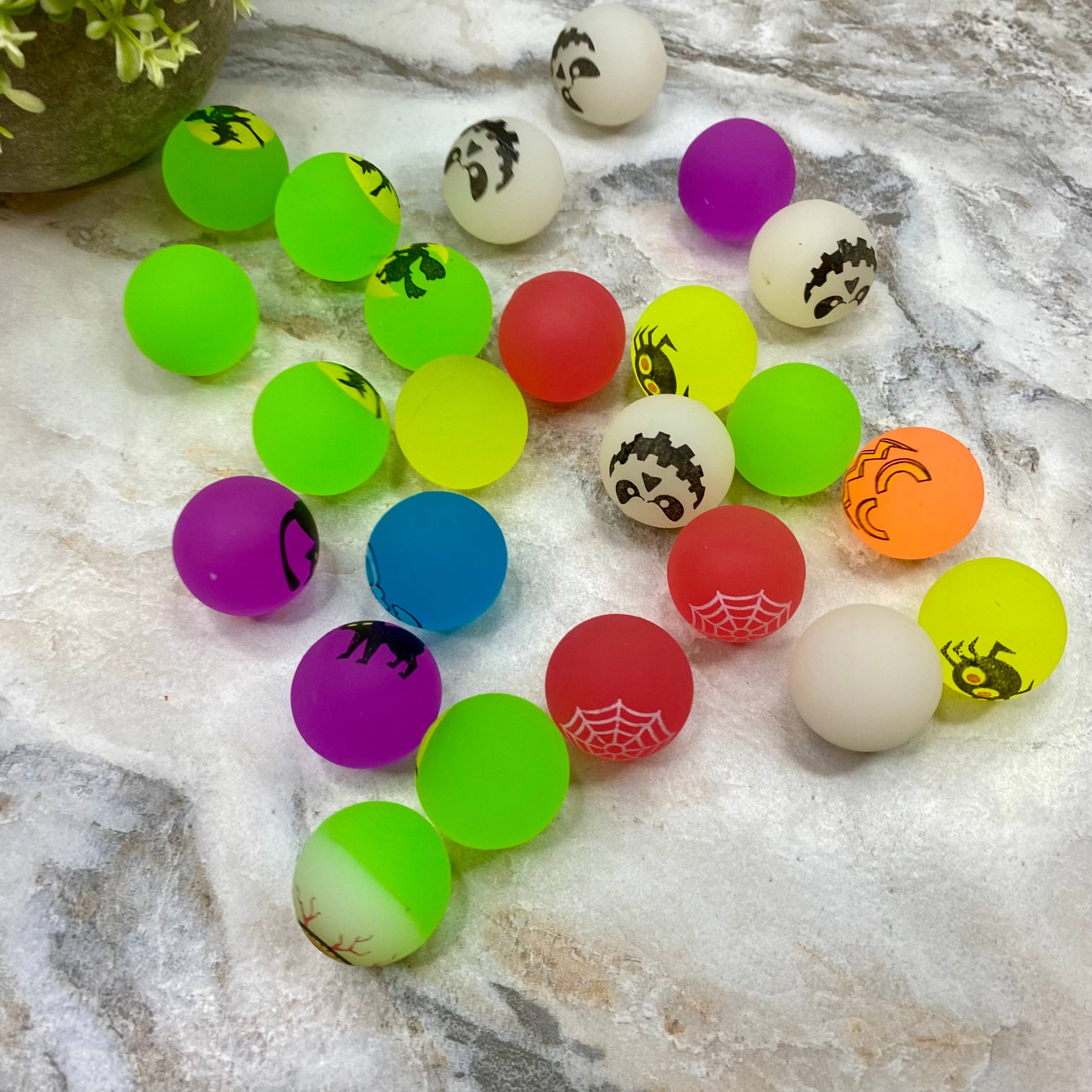 Hive Supply - Wholesale Fidget Toy - Kids - Glow In The Dark Bouncy Ball - Halloween0