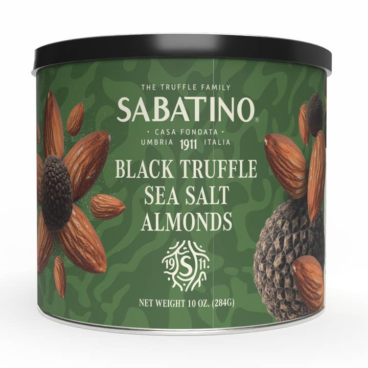 Black Truffle Almonds  for wholesale by Sabatino Truffles