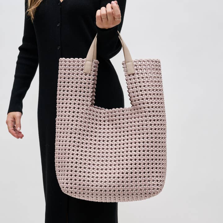 Sol and Selene - Wholesale Tote Bag - Women's - Zenith Zen - Hand Woven Knot Tote