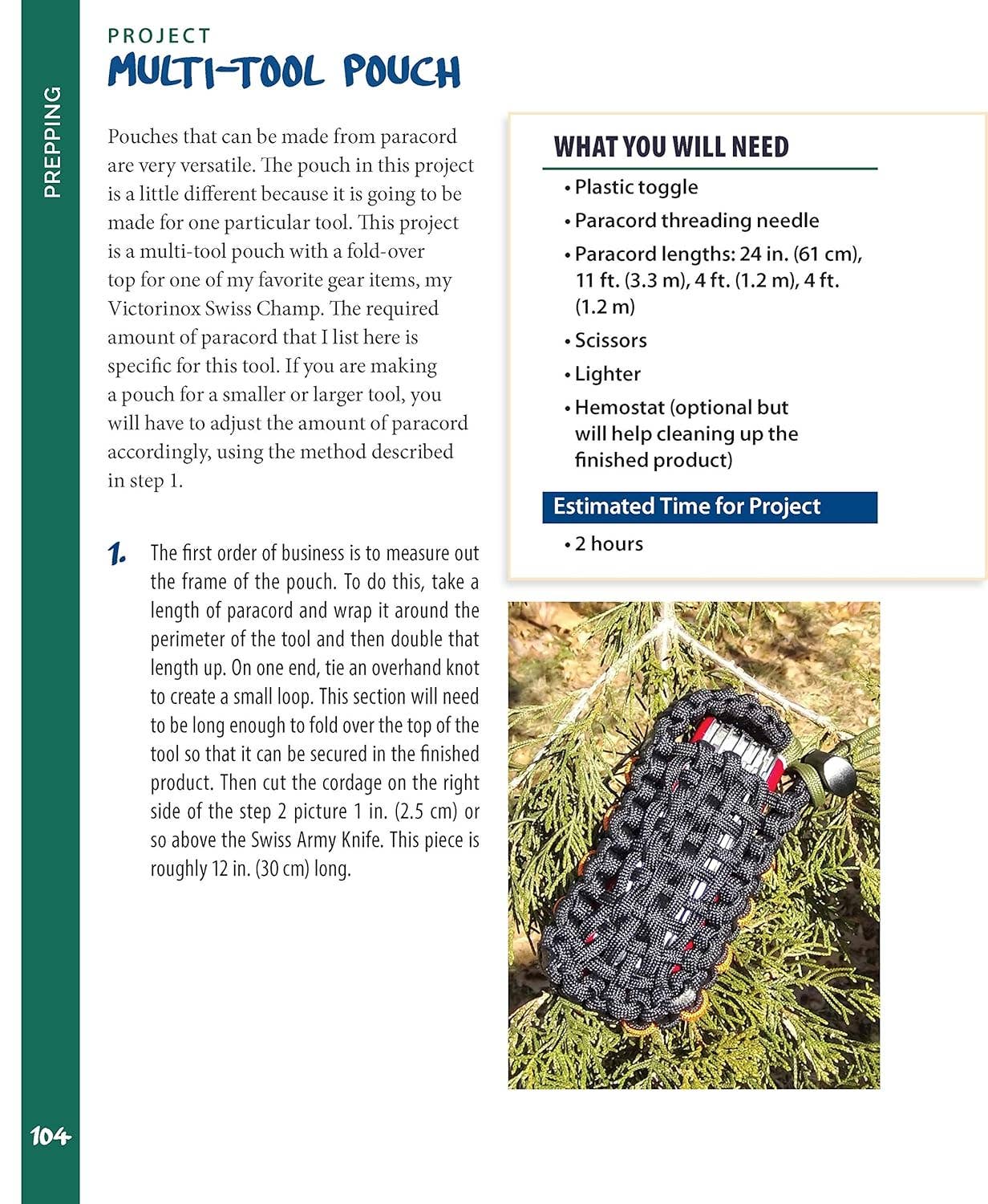 Fox Chapel Publishing - Wholesale Nature & Outdoors Book - Paracord Projects for Camping and Outdoor Survival3