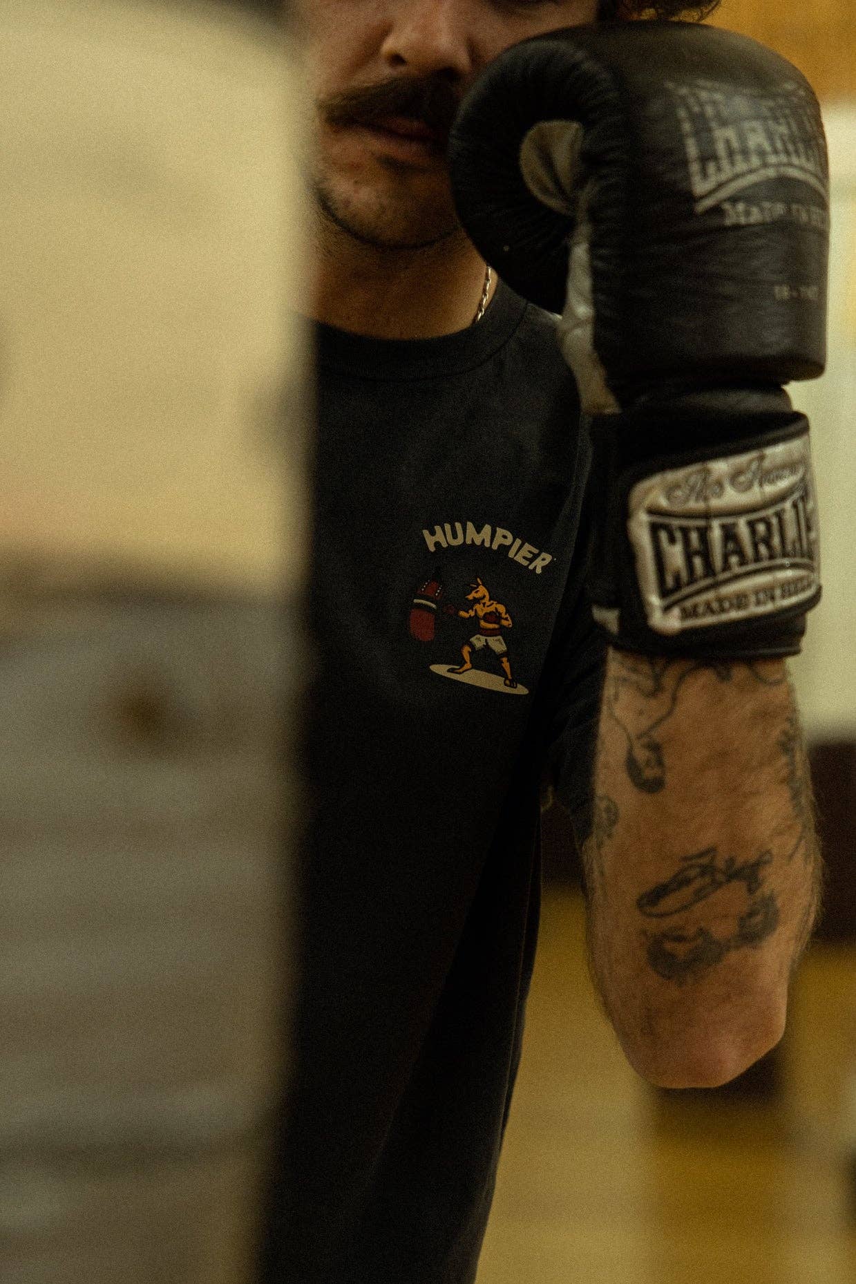 Humpier - Vente T-shirt sérigraphié – unisexe - T-shirt à manches courtes 100 % coton bio Humpier Boxing Club7