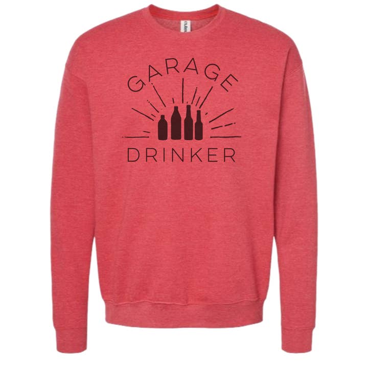 dkhandmade - Wholesale Hoodie - Unisex - GARAGE DRINKER Sweatshirts and Hoodies