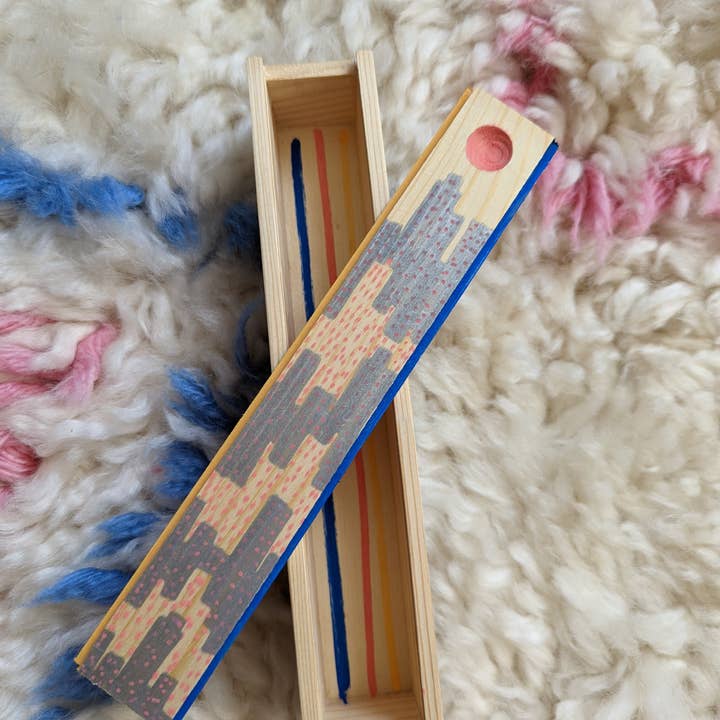 Foreignspell - Wholesale Decorative Box - Skyscrapers | Hand-Painted, One-of-a-Kind Wooden Box3