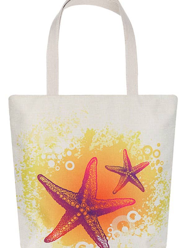 Stylish Star Fish Print Tote Bag for wholesale by Cap Zone