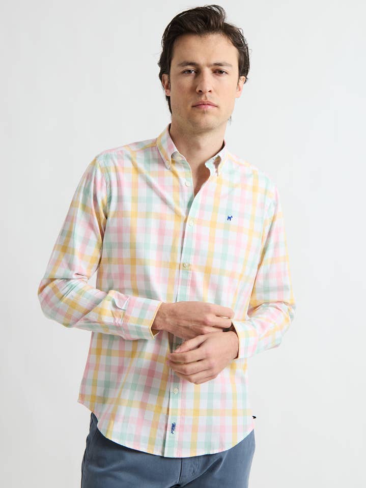 Camicia a quadri Ibiza per la vendita all'ingrosso da parte di williot