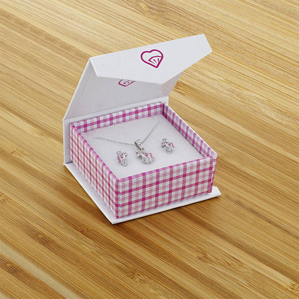 In Season Jewelry – wholesale Jewellery set – Unicorn Love Girls Jewelry Set -Sterling Silver6