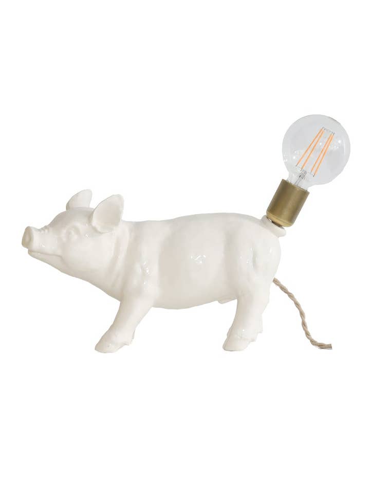 Piluco Lampe vom Schwein. 23 x 38 x 11 cm für den Großhandel von Guille Garcia-Hoz