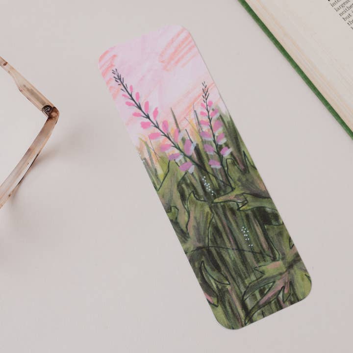 Segnalibro fiori rosa per la vendita all'ingrosso da parte di Joy Jen Studio