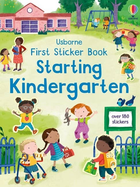 First Sticker Book Starting Kindergarten : Usborne for wholesale by HarperCollins