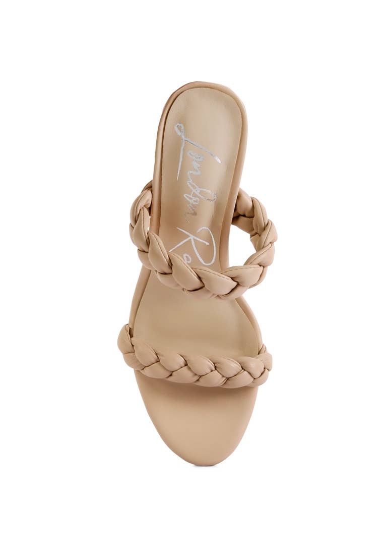 Rag Company - Wholesale High Heels - Women's - MI AMOR BRAIDED STRAP HIGH BLOCK HEELS12