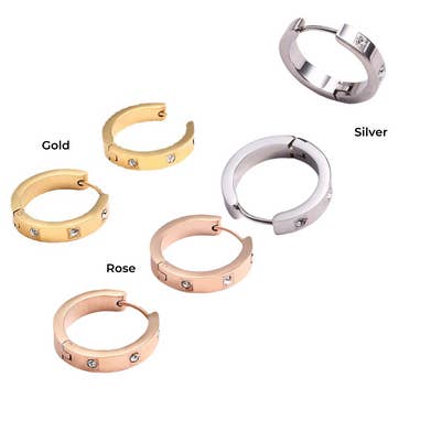 MacRae & Co - Wholesale Hoop Earrings - Arie Earrings