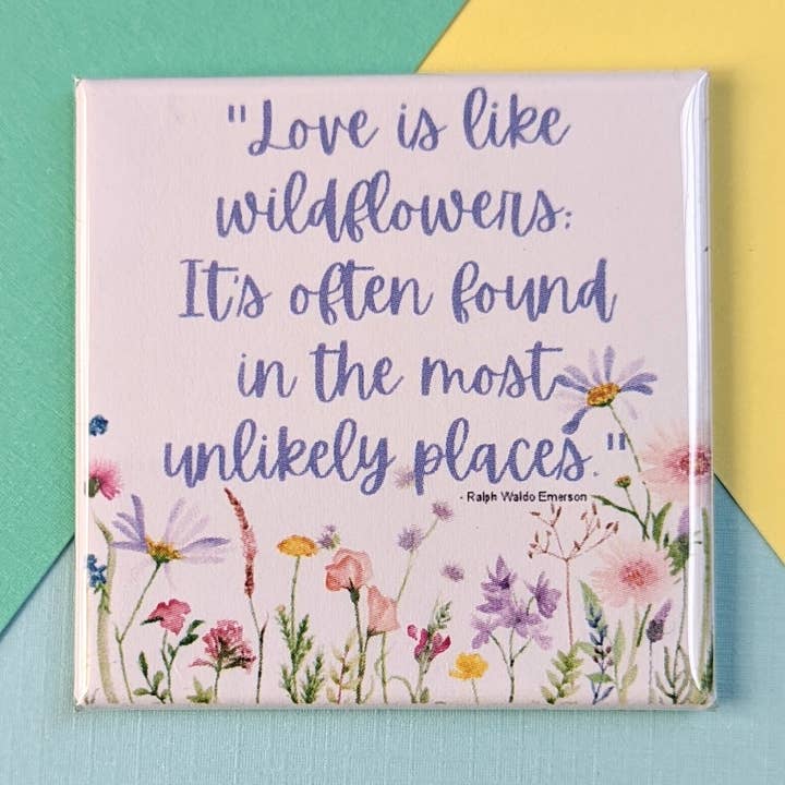 Happy Little Magnet - Wildflowers for wholesale by Stuck Together Magnets