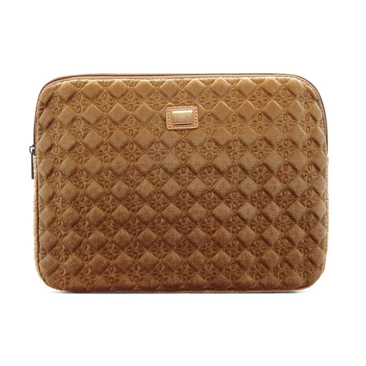 LOGO DE VELUDO CONCHA 13" NOUGAT CASTANHO por atacado de PIPOL