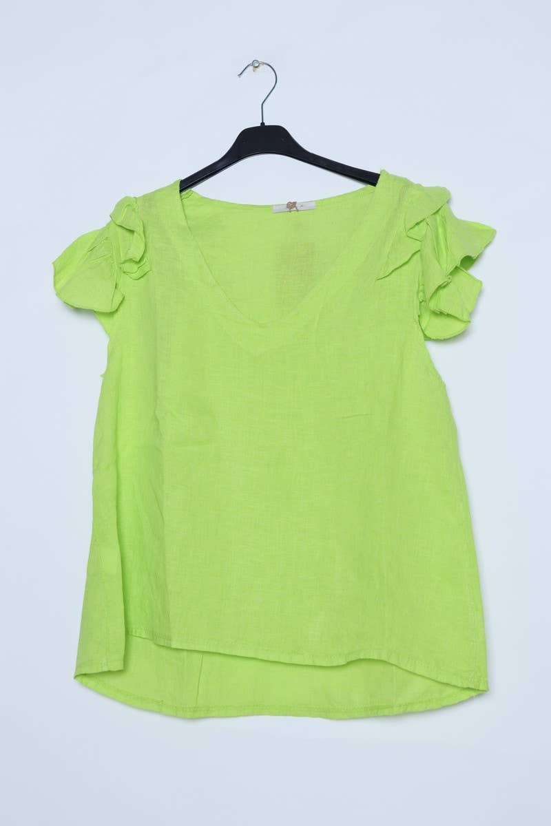 LÉA & LUC - Wholesale Blouse - Women's - 100% Linen Blouse REF. 1201927