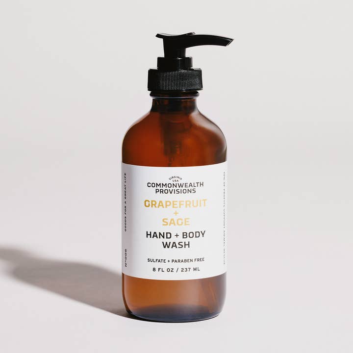 Hand + Body Wash - Grapefruit + Sage for wholesale by Commonwealth Provisions