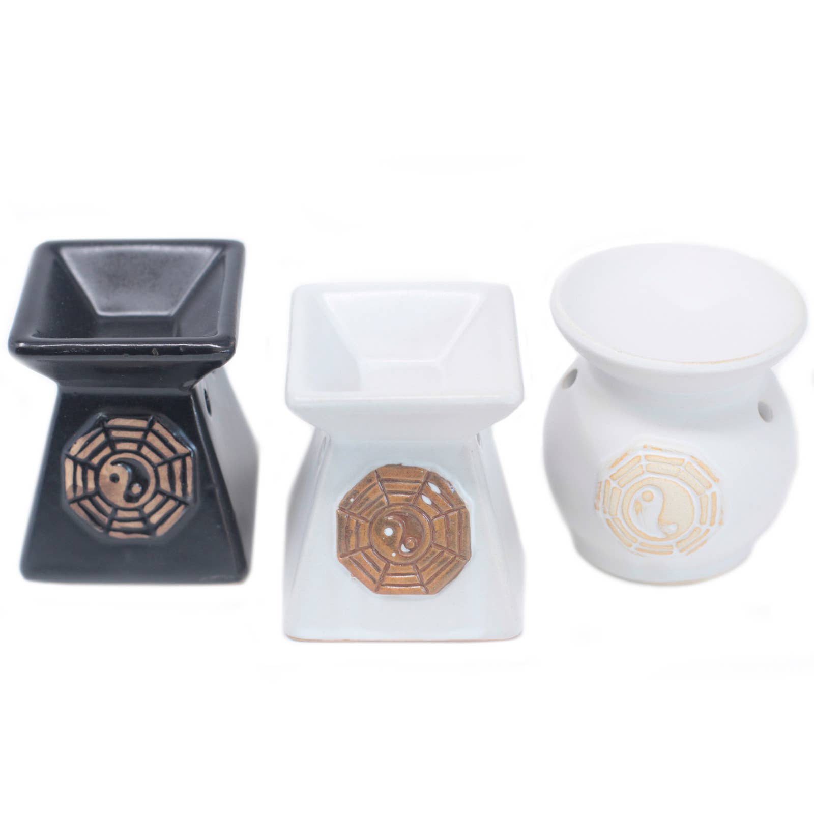 Ancient Wisdom - Wholesale Oil Warmer - ClassicYin Yang Oil Burners (aast)1