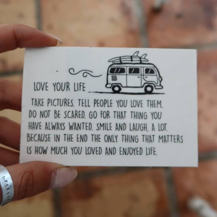 imán de ama tu vida para venta al por mayor de Surf Beni