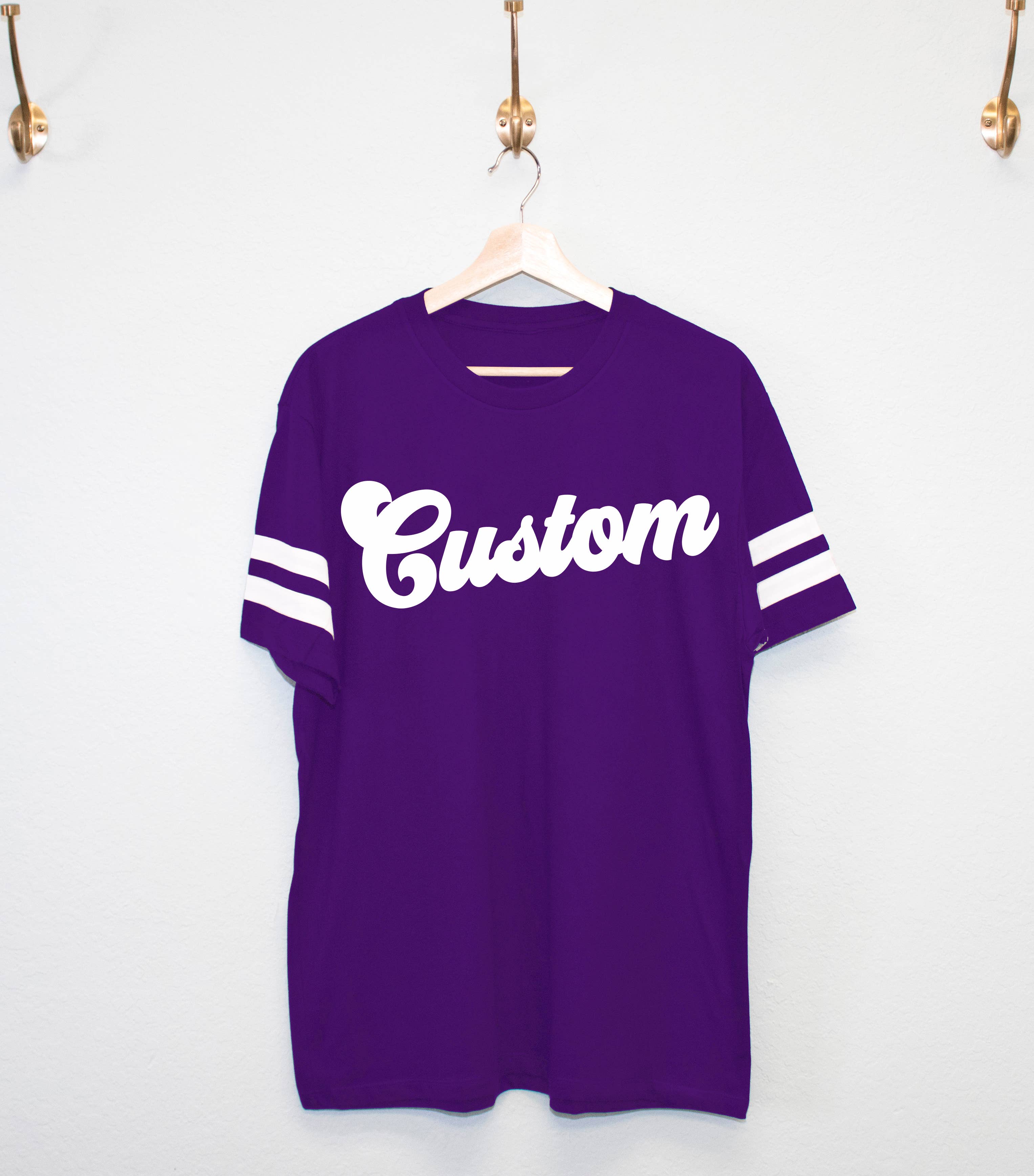 Nobullwoman Apparel - Vente T-shirt sérigraphié – unisexe - T-shirts unisexes VARSITY PERSONNALISÉS, Votre Équipe, École, Ville14