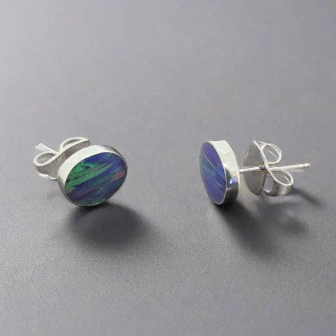 Opal Stud - Oval - Grape and other Purchase Wholesale 3 inch grapevine wreaths. Free Returns & Net 60 Terms on Faire trending on Faire.