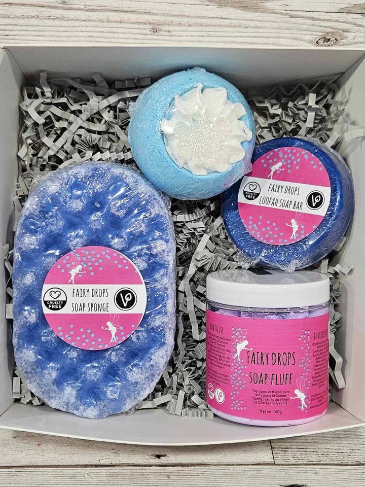 Fairy Drops Gift Set for wholesale by The Soap Sisters