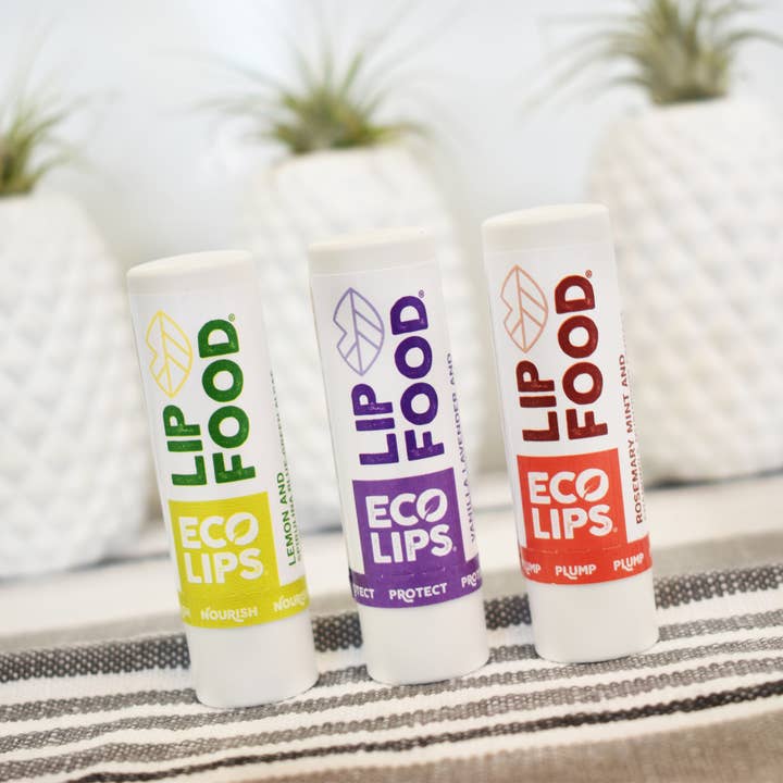 Eco Lips & Bug Soother – wholesale Lip Balm – Lip Food Lip Balm 15-ct display