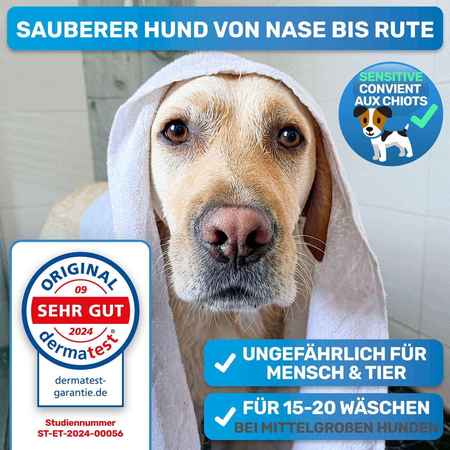 BluePet - Wholesale Pet Shampoo - Dog - Dog Shampoo Tester 8ml (a regular wash)3