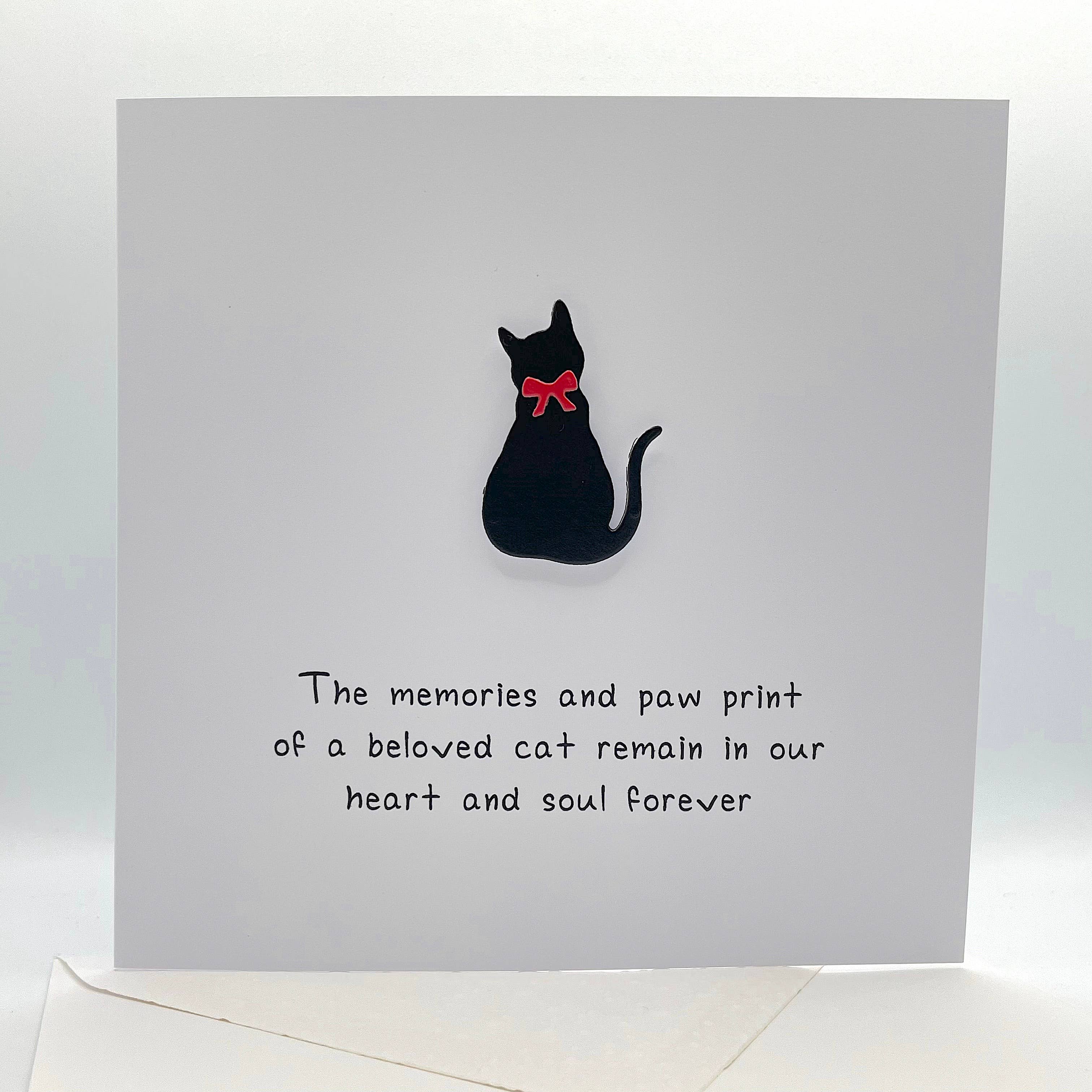 Looks Inviting – wholesale Sympathy card – Cat Sympathy Card | Handmade Card | Pet Loss1