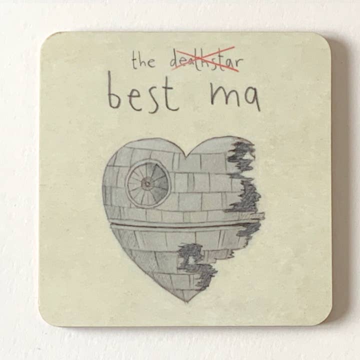 Den bästa Ma/dödsstjärnan - Star Wars mors dag-underlägg för wholesale av The Grey Earl