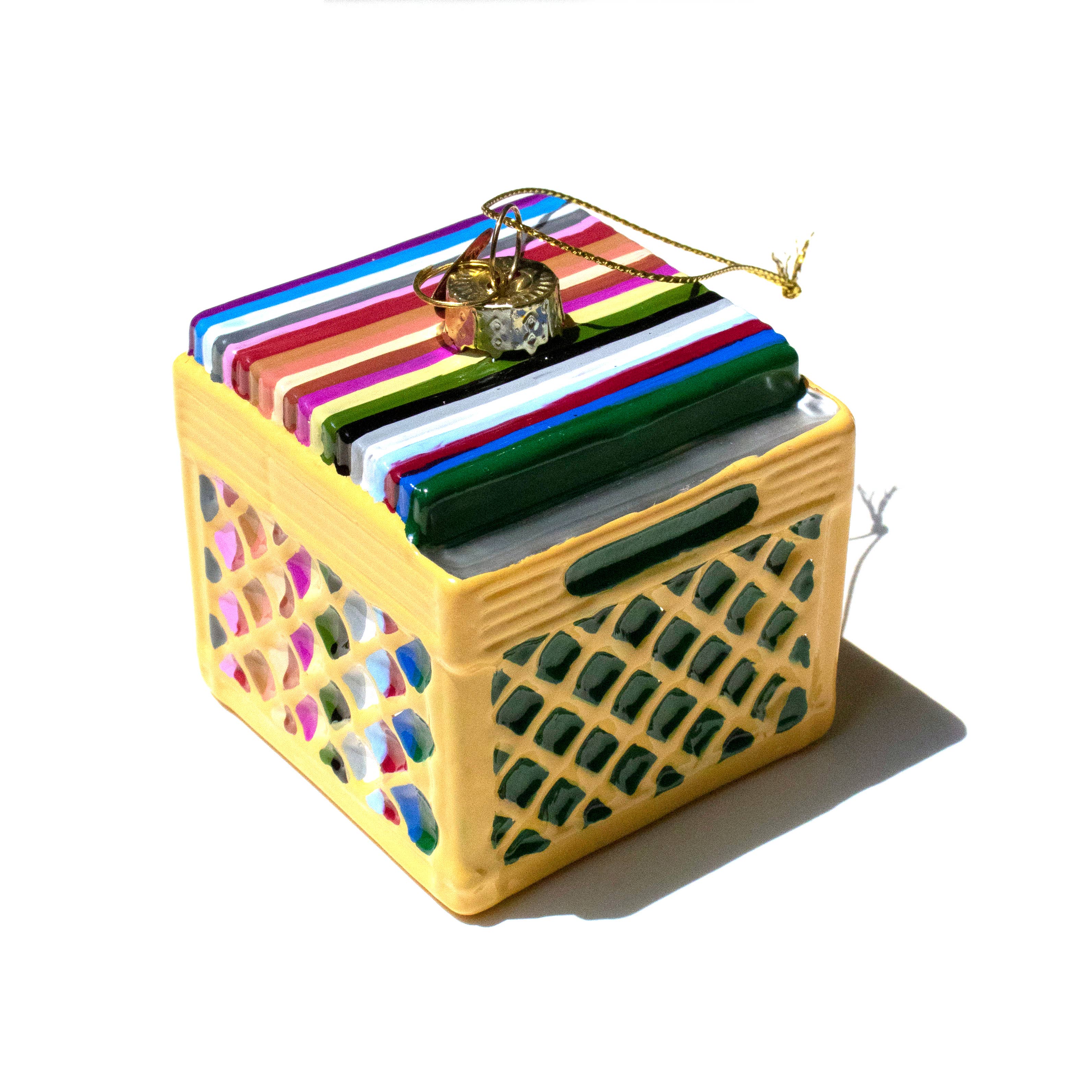 Love & Victory - Wholesale Ornament - Record Crate Holiday Ornament Christmas Decor5