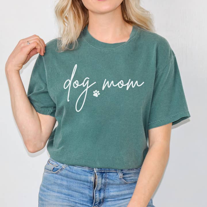 Dog Mom T Shirt for wholesale by Simply Midwest