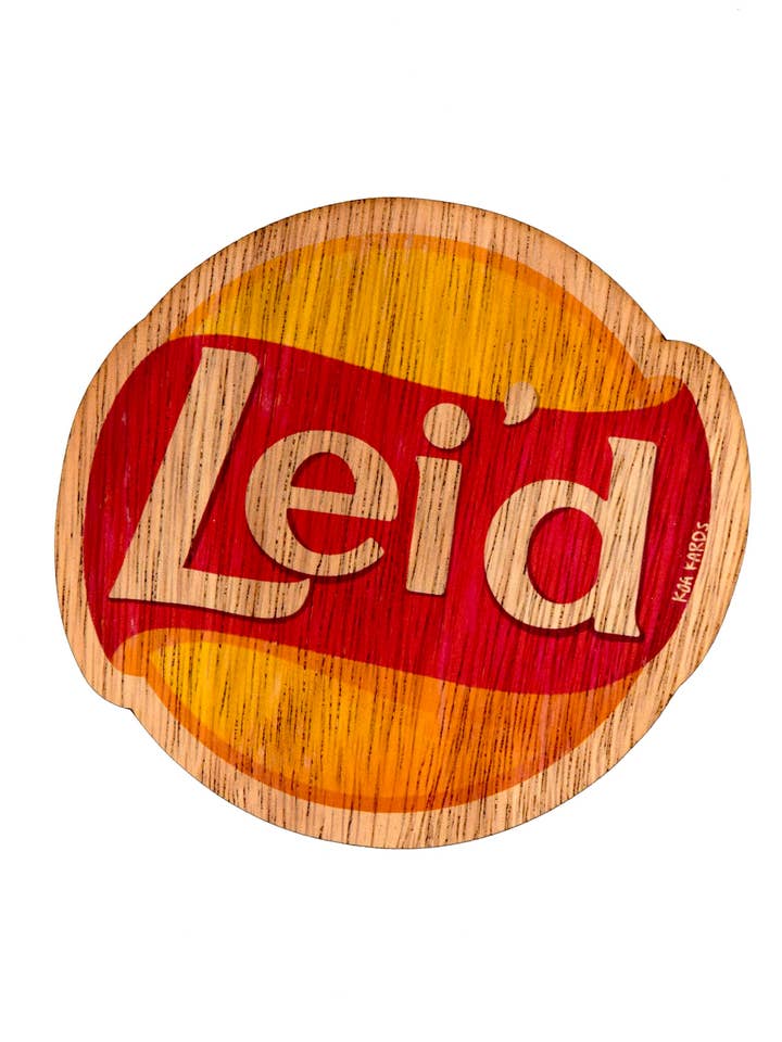 Lei'd for wholesale by Koa Kards