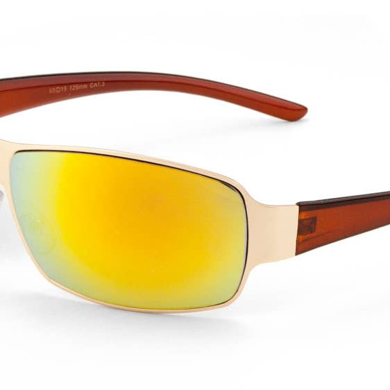 Metallic Color Mirror Sunglasses m2225-cm for wholesale by Sunrayzz Imports