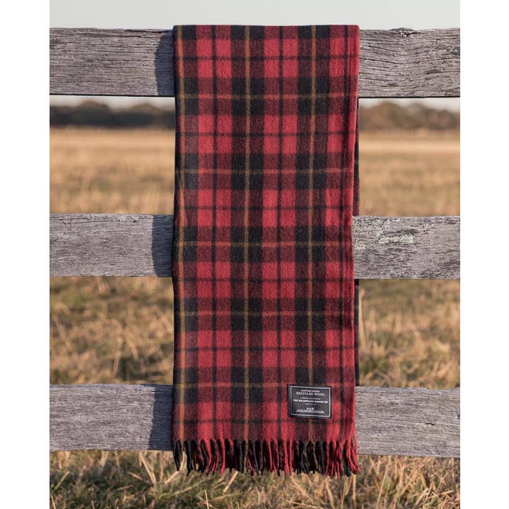The Grampians Goods Co. - Vendita all'ingrosso Plaid - Coperta Heritage Tartan in lana riciclata7