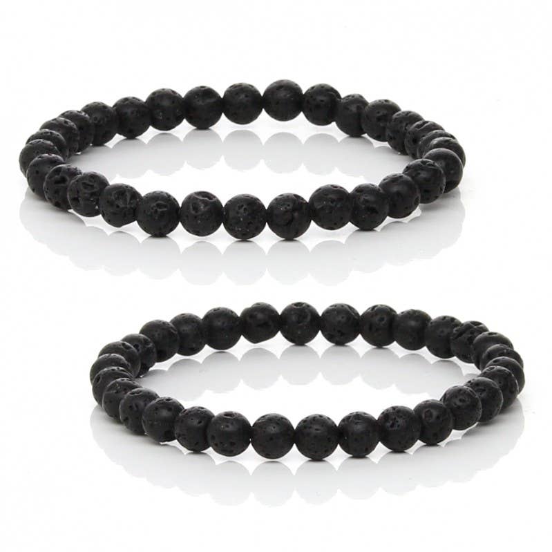 UniArt - Wholesale Cuff Bracelet - Lava bracelet, volcanic stone2