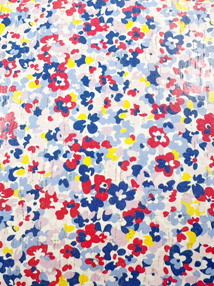 Petal Whirlwind Cork on Leather for wholesale by Anabelle+Oak