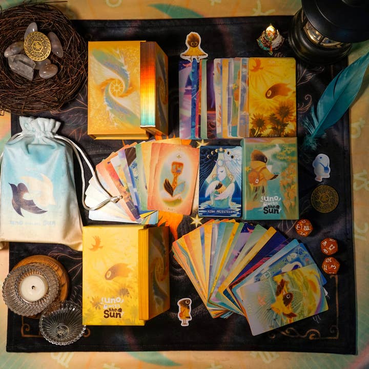 Vermilion Collection - Wholesale Tarot Cards - Uno with the Sun Tarot23