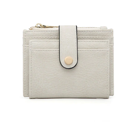 MiMi Wholesale - Wholesale Wallet - Women's - WL1904 Mini Snap Button Wallet & Cardholder w/ Zipper Pocket28