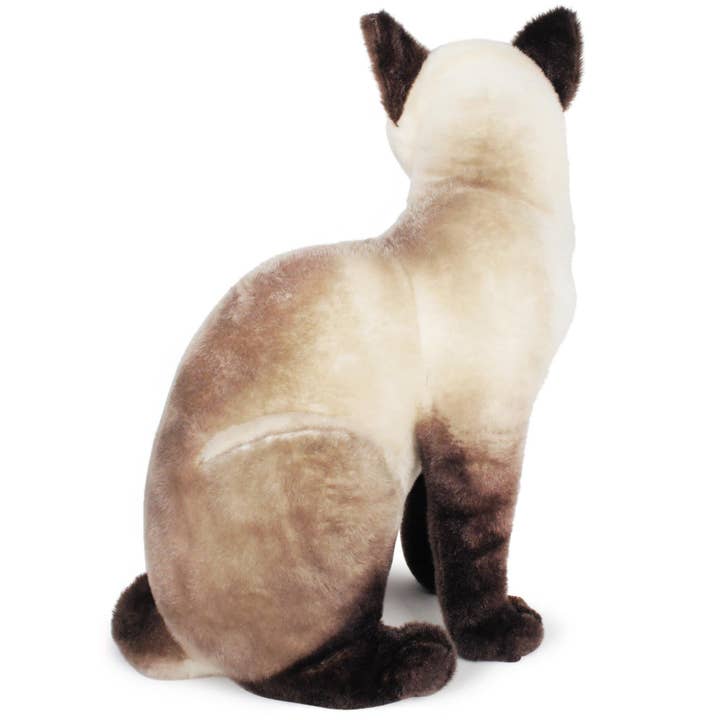 VIAHART Toy Co. - Wholesale Stuffed/Plush Toy - Kids & Baby - Stefan The Siamese Cat | 13 Inch Stuffed Animal Plush