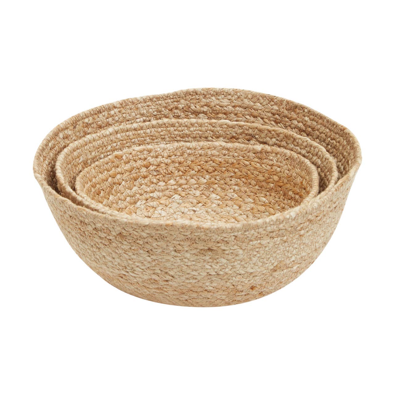 Interiors by Premier – wholesale Basket – Set of Three Jute Baskets1