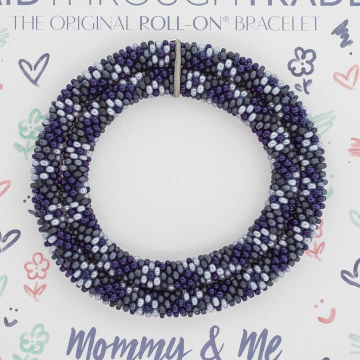 💖 Mommy & Me Bracelets - Indigo- Mothers Day Gifts for wholesale by Aid Through Trade