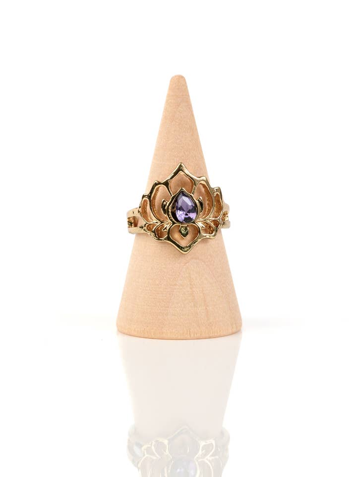 Lotus Ring for wholesale by Henna Shoppe