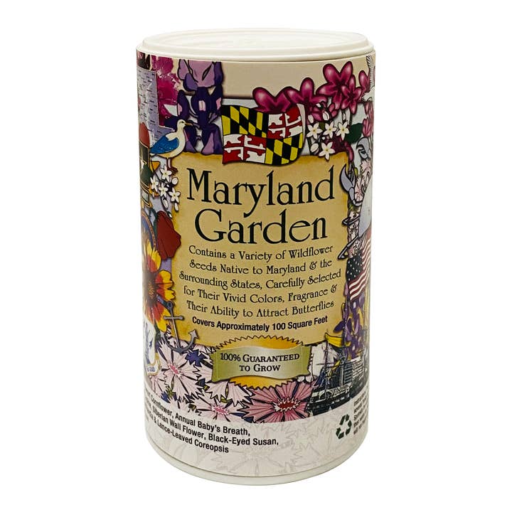Gifts That Bloom - Wholesale Plant Seeds - Maryland Garden Shaker Can