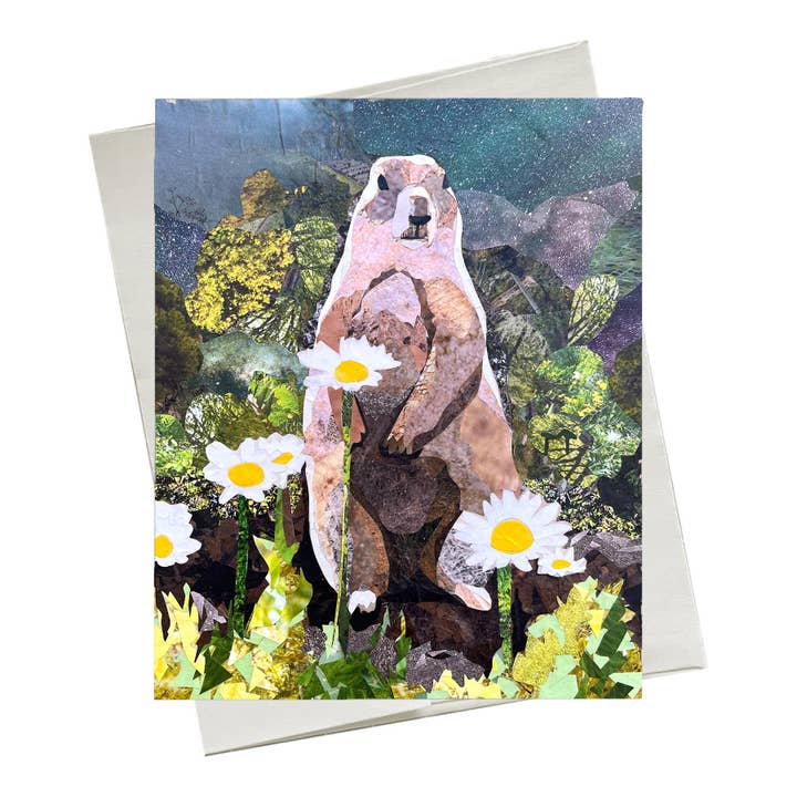 Guard Dog - Greeting Card for wholesale by Pi Luna Art