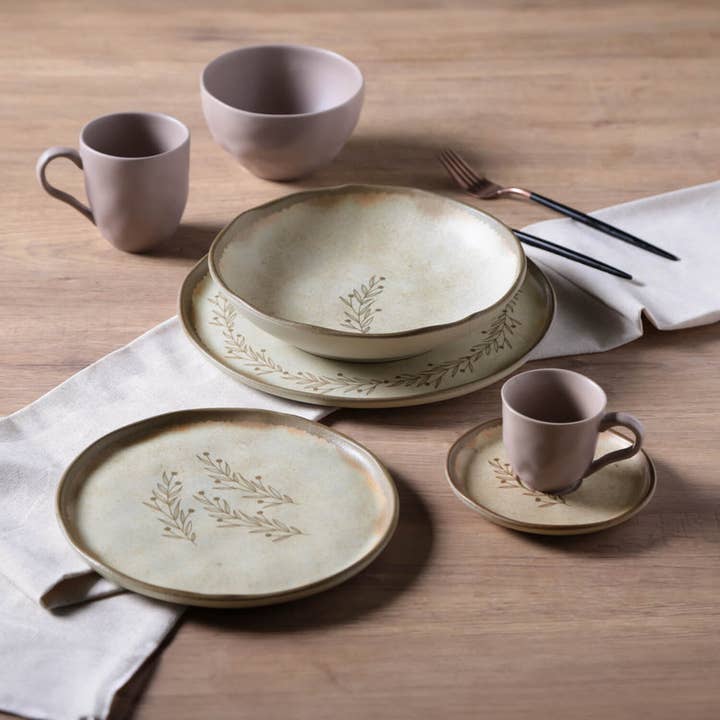 Porto Brasil - Wholesale Dinner Plate - Bio Stoneware Nativa Dinner Plate, 10.8"