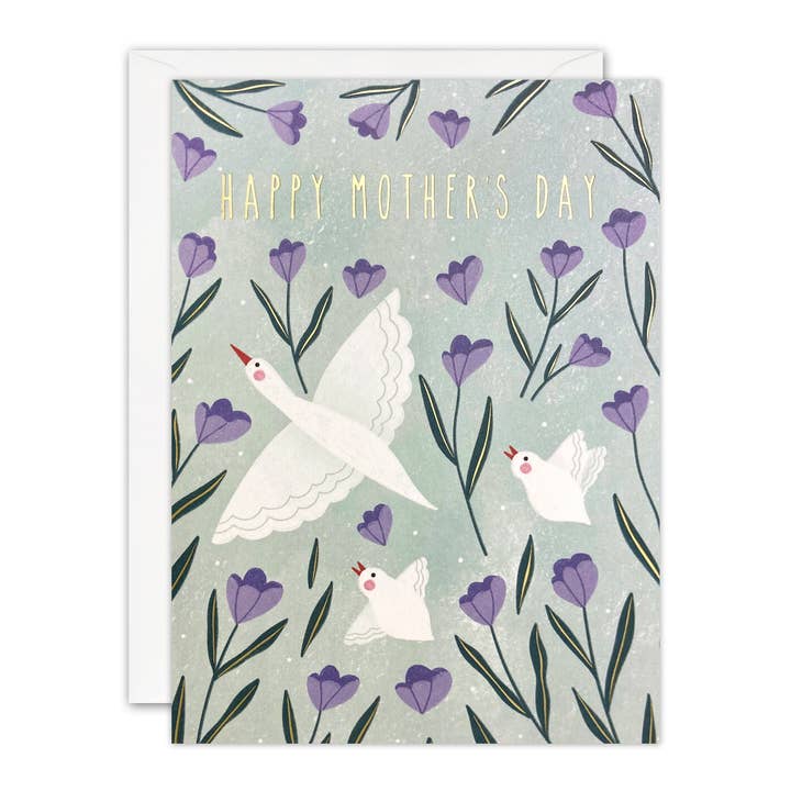 Birds Mother's Day Card - Sunbeams for wholesale by James Ellis