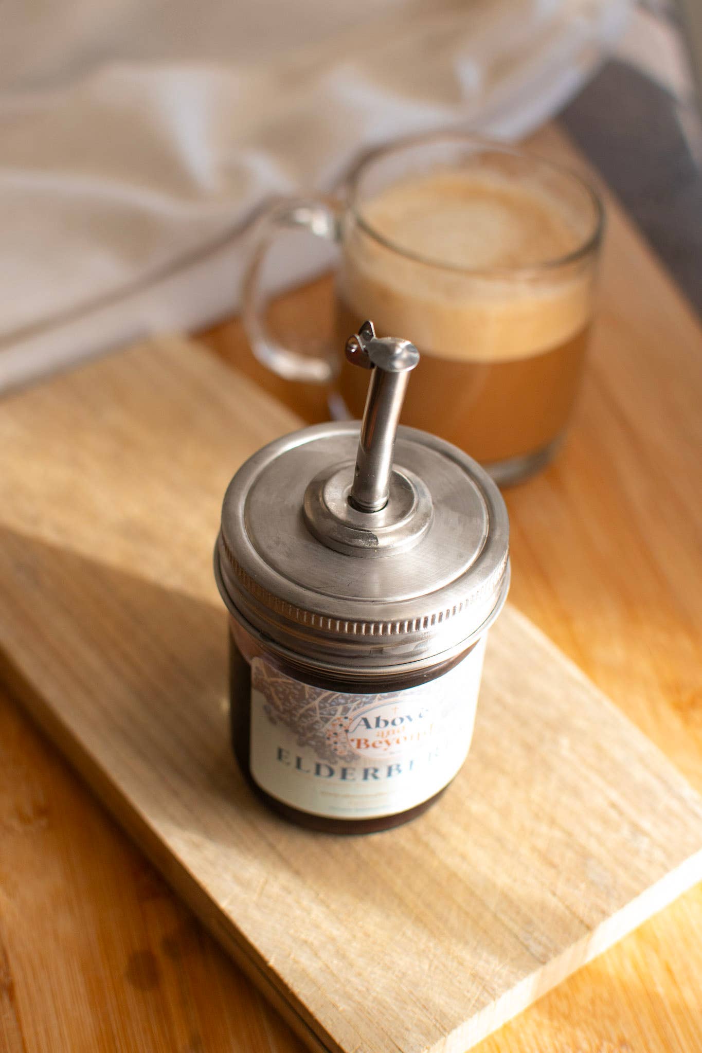 Zefiro - Vendita all'ingrosso Dispenser olio/aceto - Mason Jar - Beccuccio con chiusura automatica6